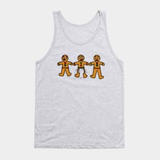 Gingerbread men Christmas Cookies Joke Tank Top